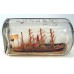 444 - 4 Mast Bark Ship Diorama in bottle - SOLD
