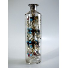 925 - 1800s Glass Bead Winder in a Bottle