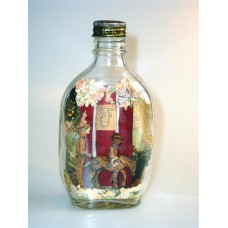 955 - Cowboys and Horse in a Bottle